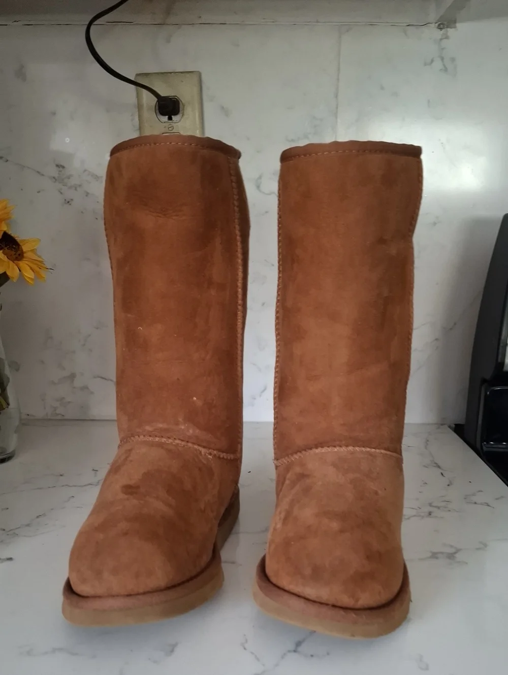 UGG Classic Tall Suede Boots - Chestnut